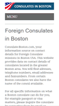 Mobile Screenshot of consulate-boston.com